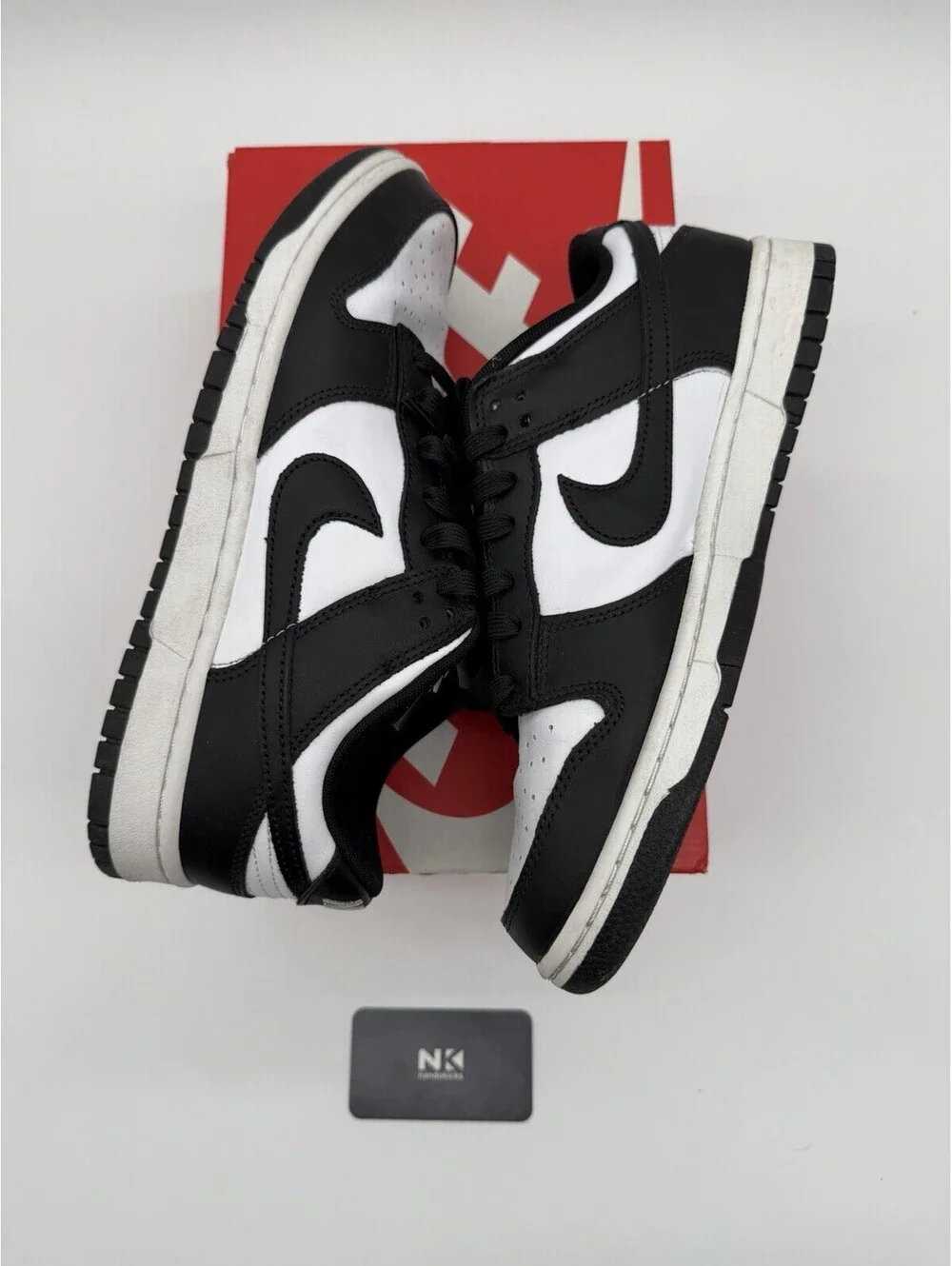 Nike Dunk Low Retro Panda Black White DD1391-100 Men’s Low Size 9